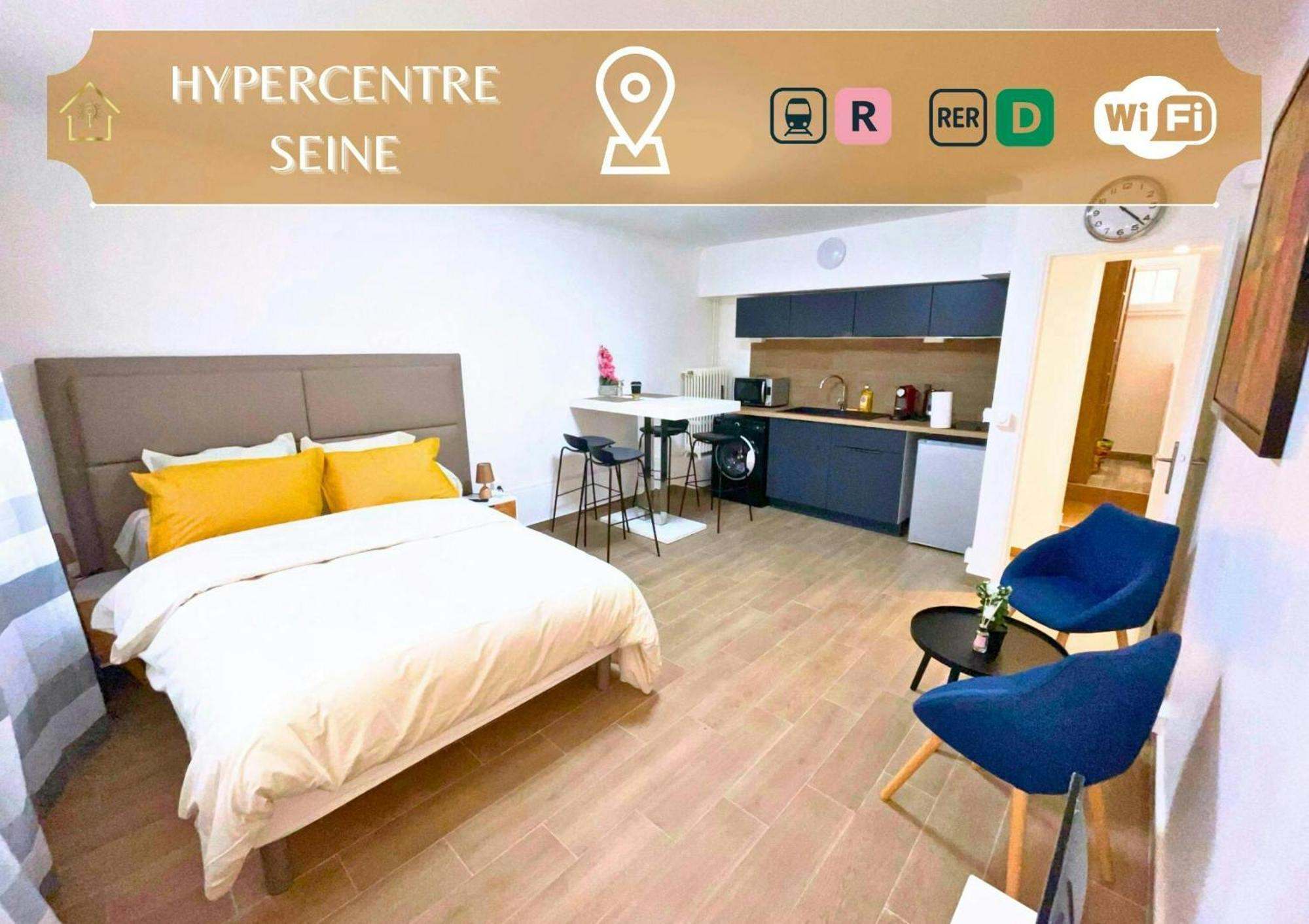 Sejour A Melun Appart'Hotel De La Mediatheque Buitenkant foto